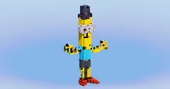 Mr Poopybutthole from Rick and Morty — Minecraft Build by LeonisBuilds (1)