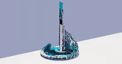 Futuristic Skyscraper — Minecraft Build by ModernCraft (1)