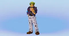 Kento Nanami from Jujutsu Kaizen — Minecraft Build by LeonisBuilds (1)