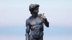 David by Michelangelo — Minecraft Build by LeonisBuilds (2)