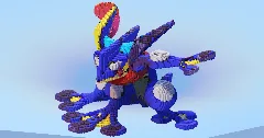 Greninja — Minecraft Build by LeonisBuilds (2)