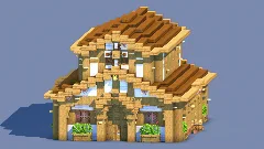 Cozy Rustic Storage House | Fully Furnished Flora Chest Room — Minecraft Build by RaekonBuilds (1)