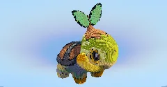 Turtwig — Minecraft Build by LeonisBuilds (1)