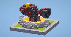 Clash of Clans Cannon Level 14 — Minecraft Build by LeonisBuilds (2)