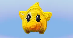 Yellow Star from Super Mario — Minecraft Build by LeonisBuilds (2)