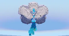 Mega Altaria from Pokemon — Minecraft Build by LeonisBuilds (2)