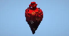 Flying Nether Island — Minecraft Build by LeonisBuilds (1)