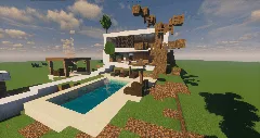 LA Modern House — Minecraft Build by ArchitectCraft (3)