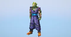 Piccolo from Dragon Ball — Minecraft Build by LeonisBuilds (2)
