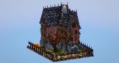 Halloween Mansion (Collab) — Minecraft Build by LeonisBuilds (2)