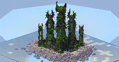 Ruined Overgrown Fantasy Castle 400x400 Blocks Fully Built Map — Minecraft Build by LeonisBuilds (2)