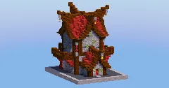 Mangrove Red Medieval House 10 — Minecraft Build by LeonisBuilds (2)