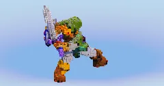 Link from The Legend of Zelda — Minecraft Build by LeonisBuilds (2)