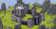 Medieval Castle Court — Minecraft Build by StrongholdStudios (2)