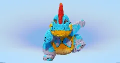 Croconaw — Minecraft Build by LeonisBuilds (1)