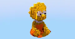 Lisa from The Simpsons — Minecraft Build by LeonisBuilds (2)