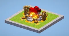 Clash of Clans Army Camp Level 5 — Minecraft Build by LeonisBuilds (2)