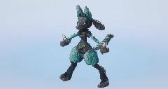 Lucario — Minecraft Build by LeonisBuilds (2)