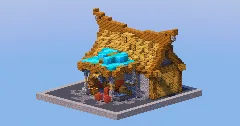 Oak Medieval Butcher House — Minecraft Build by LeonisBuilds (2)