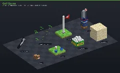 Golf Course Asset Download [Java + Bedrock + Blockbench] — Minecraft Resource Pack by ScorpionTeam (1)