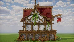 Medieval House — Minecraft Build by claraneto (6)