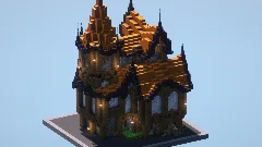 Orange Fantasy House 1-4 — Minecraft Build by LeonisBuilds (6)