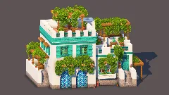 Mediterranean Coastal Villa | Greek Island House — Minecraft Build by RaekonBuilds (2)