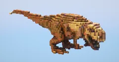 T-Rex Small — Minecraft Build by LeonisBuilds (1)