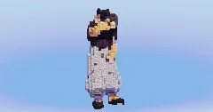 Toji Fushiguro from Jujutsu Kaizen — Minecraft Build by LeonisBuilds (1)