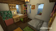 Elven House #3 (Java/Bedrock) — Minecraft Build by Lindolas (7)
