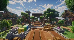 Blue Haven Village — Minecraft Build by BlockyVerse (2)
