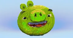 Minion Pig — Minecraft Build by LeonisBuilds (1)