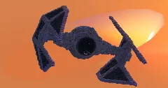 TIE Interceptor — Minecraft Build by StarWarsCreations (2)