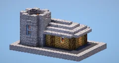 Small Castle House — Minecraft Build by LeonisBuilds (2)