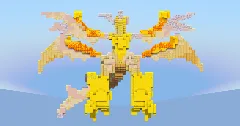 Ultra Necrozma from Pokemon — Minecraft Build by LeonisBuilds (2)
