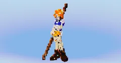 Nami from One Piece — Minecraft Build by LeonisBuilds (1)