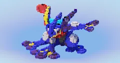 Greninja from Pokemon — Minecraft Build by LeonisBuilds (1)