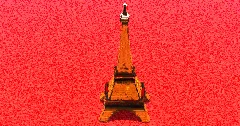 Eiffel Tower Illuminated at Night — Minecraft Build by ImpossibleBuilds (1)