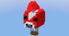Red Mooshroom Hot Air Balloon — Minecraft Build by LeonisBuilds (1)