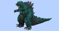 Godzilla Small — Minecraft Build by LeonisBuilds (1)