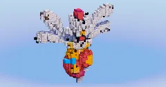 Mega Medicham from Pokemon — Minecraft Build by LeonisBuilds (2)