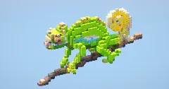 Chameleon Small‎ — Minecraft Build by LeonisBuilds (3)