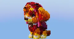 Skye from Paw Patrol — Minecraft Build by LeonisBuilds (1)