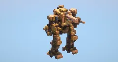 Mech small‎ — Minecraft Build by LeonisBuilds (2)