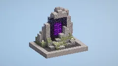 Ruined Portal — Minecraft Build by LeonisBuilds (1)
