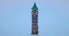 Cyan Tower — Minecraft Build by LeonisBuilds (2)