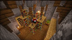 Medieval House - Medieval Library — Minecraft Build by claraneto (14)
