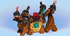 Rillaboom Gigantamax from Pokemon — Minecraft Build by LeonisBuilds (1)