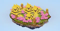 Japanese Floating Island Bamboo version — Minecraft Build by LeonisBuilds (2)