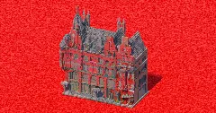 Gothic Red Brick Building — Minecraft Build by ImpossibleBuilds (2)